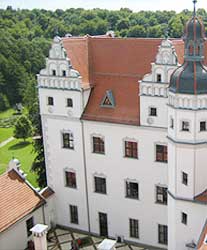 Im unteren Schlossflügel wohnten wir