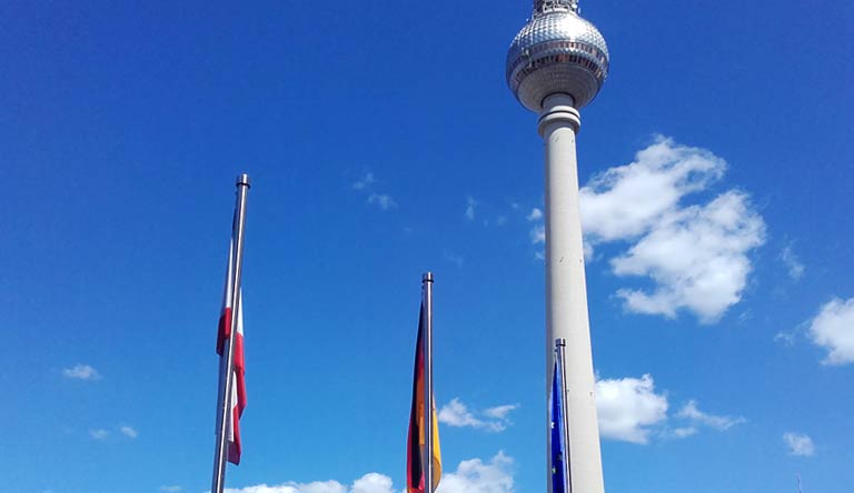 Mai 2020. Salut Berlin. Salut Deutschland. Salut Europa.