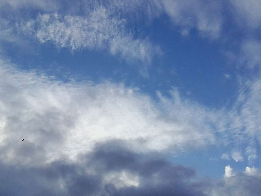 Der Himmel über der Uckermark, 19.11.2017
