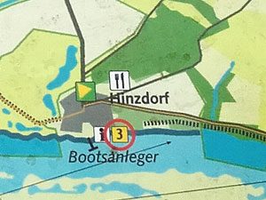 Karte: Von Hinzdorf nach Wittenberge