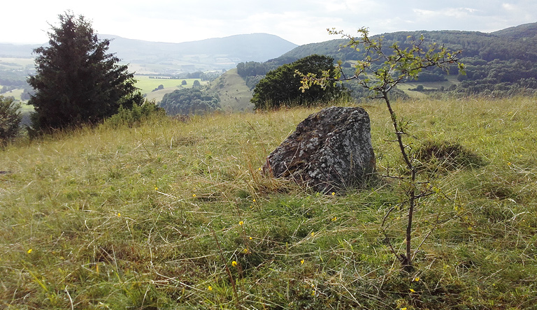 Irgendwo auf einem Berg im Gedenken an Christian Schenk ein Stein: Auf gute Freunde verlorene Liebe, auf alte Götter und auf das, was einmal war. Darum steh ich hier, als Symbol dafür, was war, was ist und was sein wird.