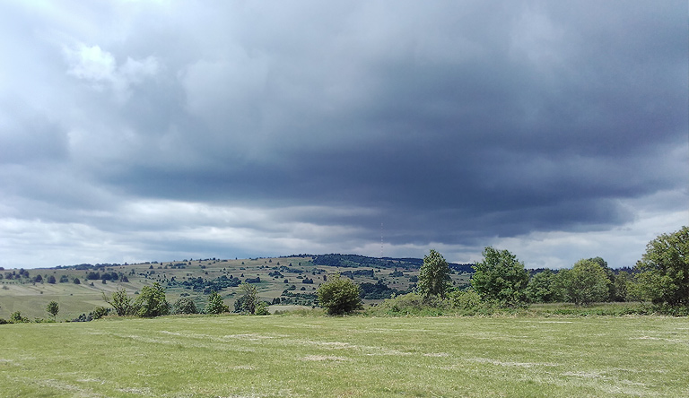 Der Wetterumbruch kommt rasant und heftig