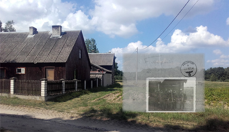 Ein fremdes Haus und ein fremdes Foto