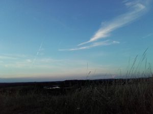 Wenn die Welt schon dunkel ist: die Seen leuchten