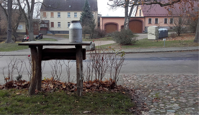 Garrey - der Ort wo Luther schon einkehrte und wir aus dem Rucksack die Äpfel von den Bäumen speisen