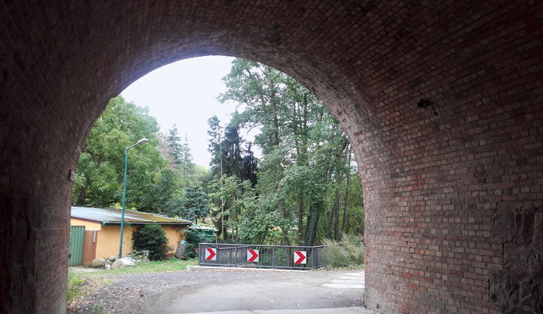 Mühlental Tzschetzschnow Güldendorf, alter Bahntunnel