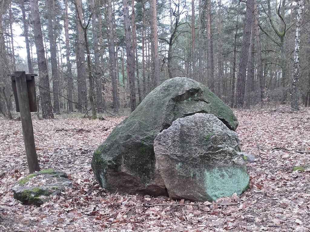 Findlinge im Stadtwald Frankfurt, Findling am Stern