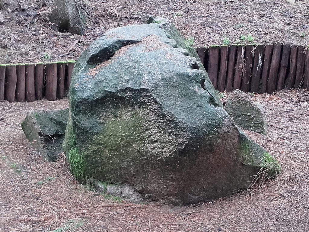 Findlinge im Stadtwald Frankfurt, Näpfchenstein