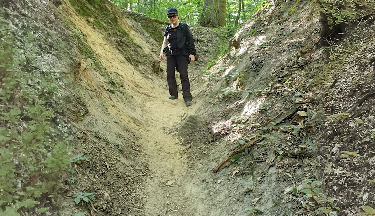 Wolfsschlucht von unten